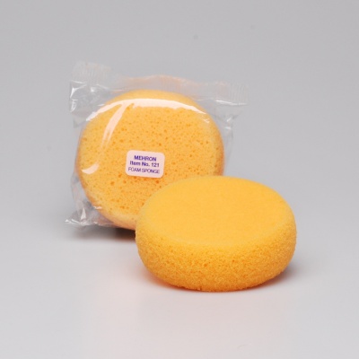 Éponge ronde jaune