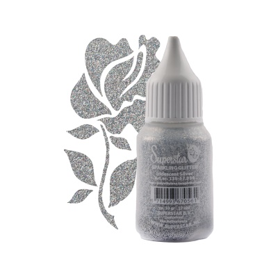 Sparkling glitter - Silver