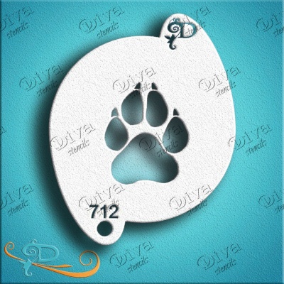 Small - 690 - Paw with Claws