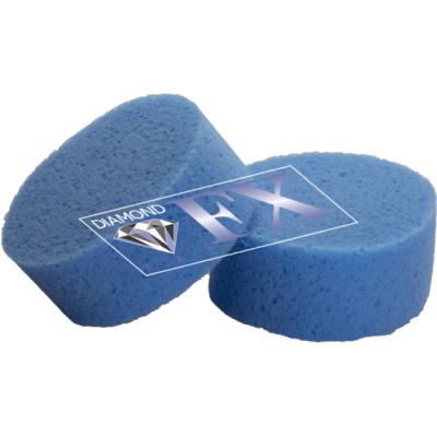 Ronde blauwe spons - Soft