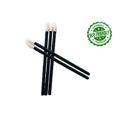 Applicateurs de rouge à lèvres jetables ECO-FRIENDLY - 50 pièces - Black