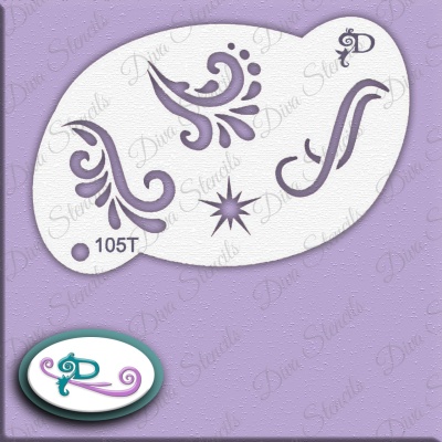 Classic - 105T - Swirly Add Ons