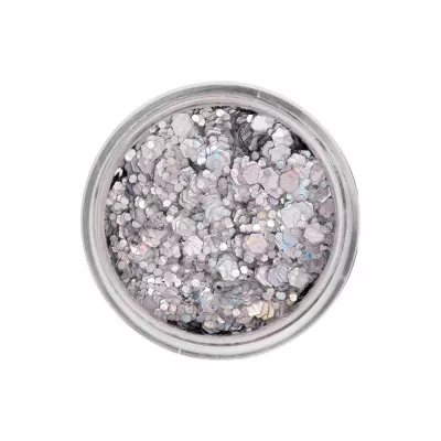 Chunky Glitter Cream - Silver Lining