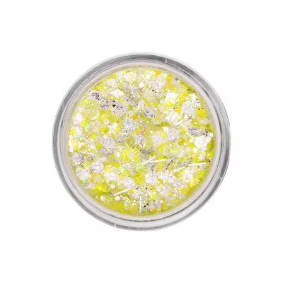 Chunky Glitter Cream - Neon Yellow Candy