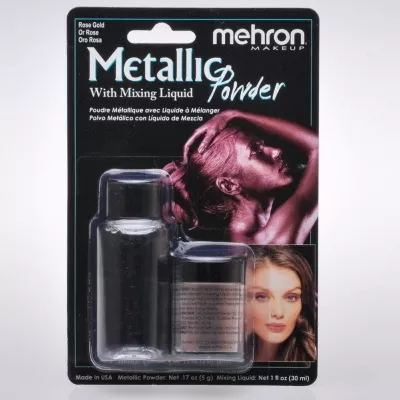 Metallic Powder with Mixing Liquid - Rose