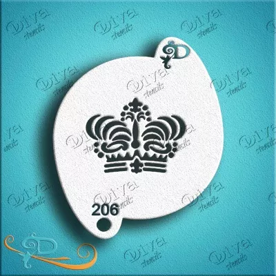 Small - 206 - Crown Ornate