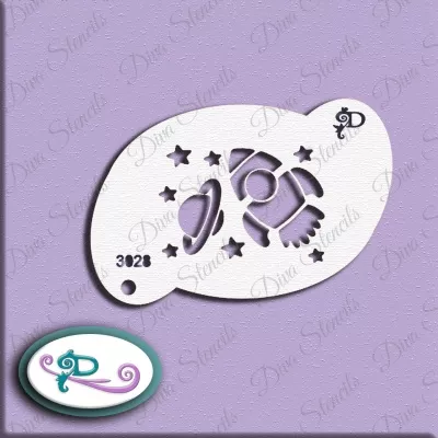 Classic - 3098 - Rocket & Planet