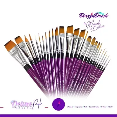 Deluxe Purple Collection (35 penselen)