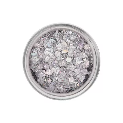 Chunky Glitter Cream - Lucky Silver