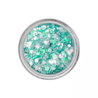 Chunky Glitter Cream - Sea Green Candy