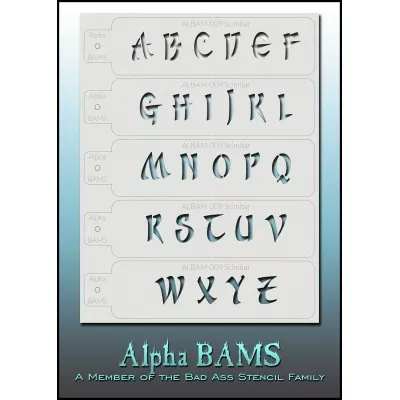 ALPHABAMS 009 - Scimitar
