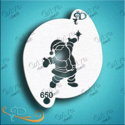 Small - 650 - Santa Star