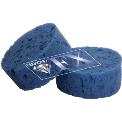 Éponge ronde bleue - Medium Soft