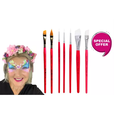 Leanne's Rainbow Collection - Pinceaux - Kit complet