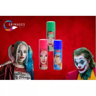 Hair Color Sprays - Kit - Harley Quinn & Joker