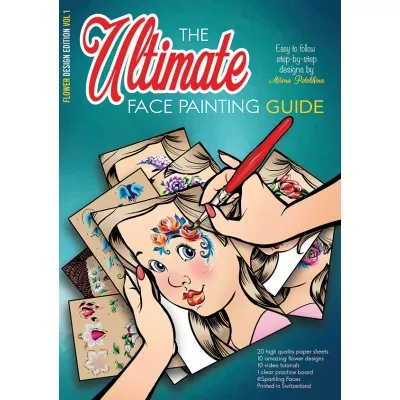 Ultimate Face Painting Guide - Milena - Flower - Volume 1