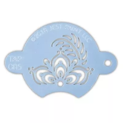 Pochoir - TAP085 - Henna Fancy Flower Centerpiece